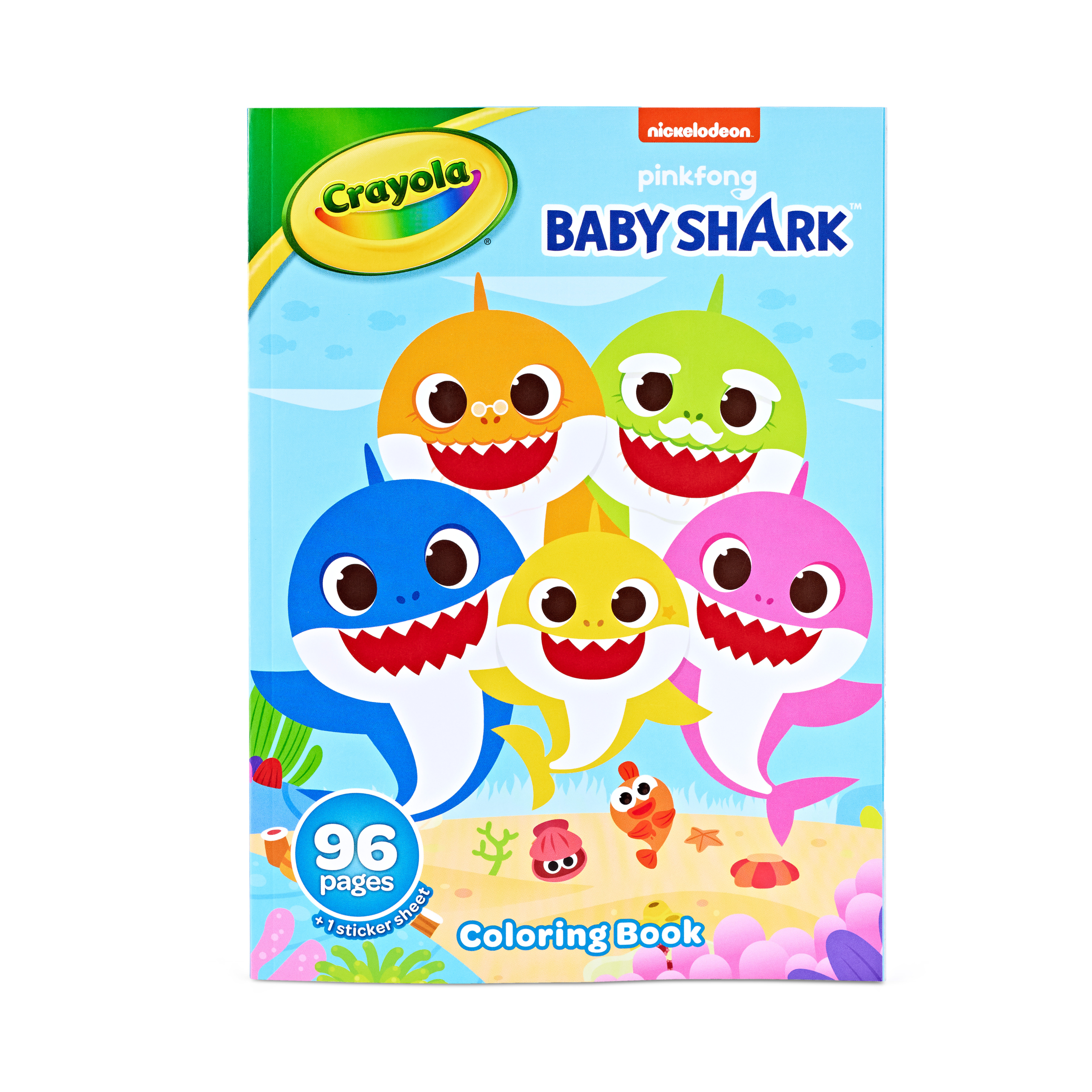 Crayola Baby Shark Coloring Book