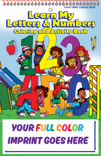 ABC-123 Imprint Coloring Book Tablet