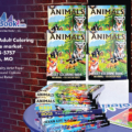 The Animals adult coloring book is one of the best high quality coloring books in the USA today.