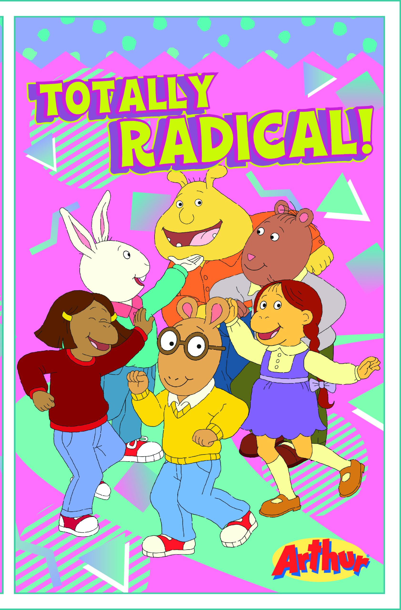 PBS Kids Arthur Totally Radical Greeting Cards