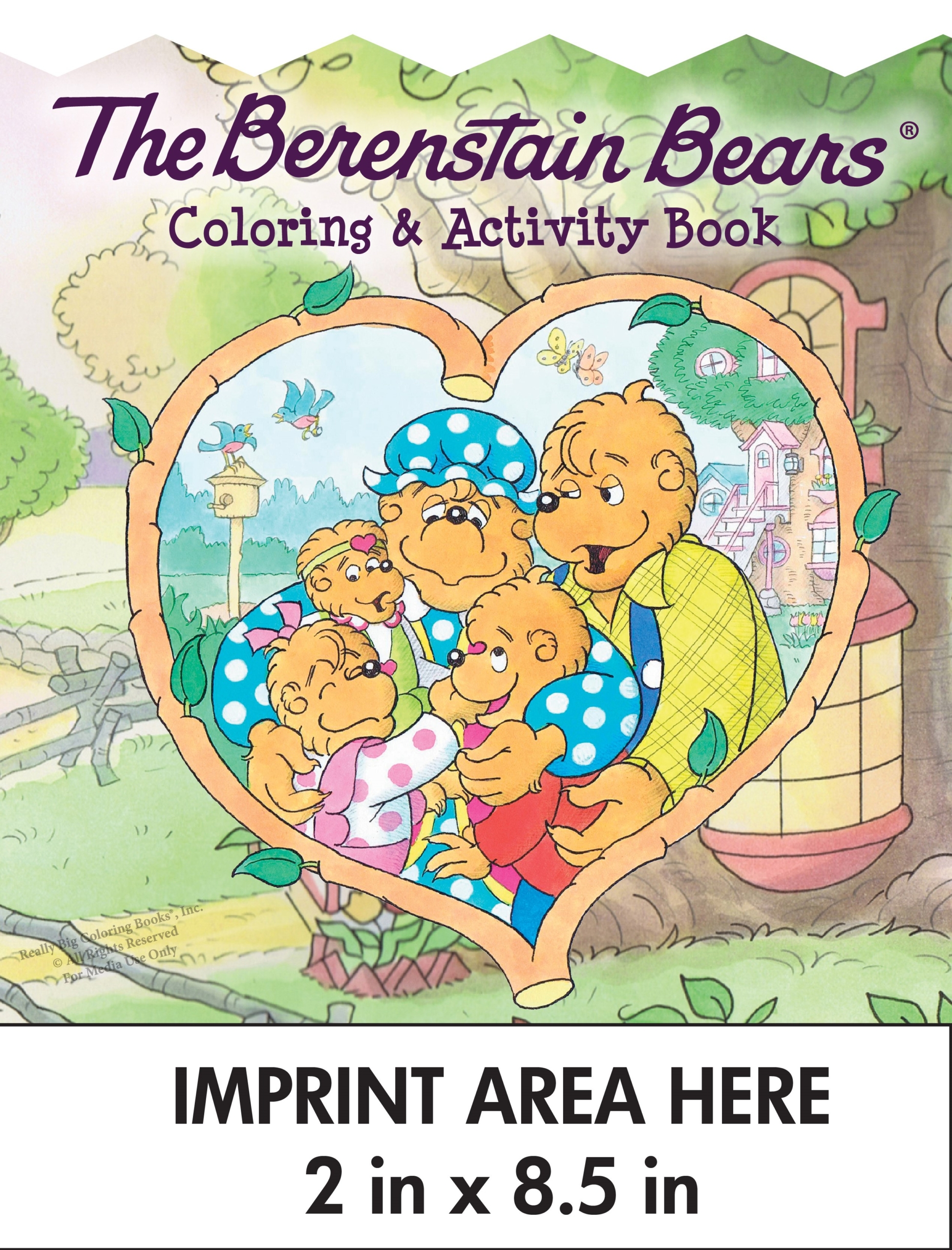 The Berenstain Bears Imprint Coloring and Activity Book Cover