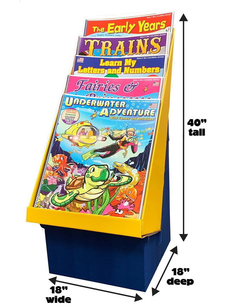 Really Big Coloring Book, ColoringBook.com display.