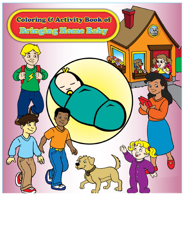 Bringing Home Baby Imprint Coloring Book