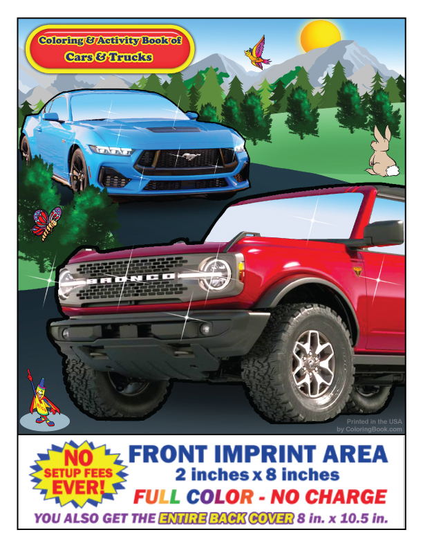 Ford Imprint Coloring and Activity Book