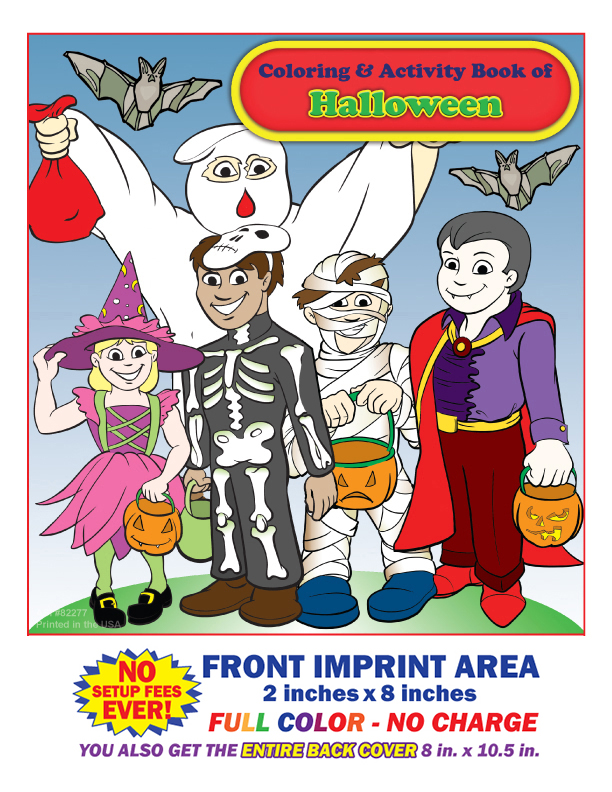 Halloween Imprint Coloring Book