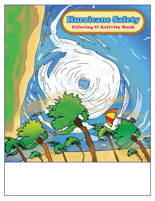 Hurricane Imprint Coloring Book