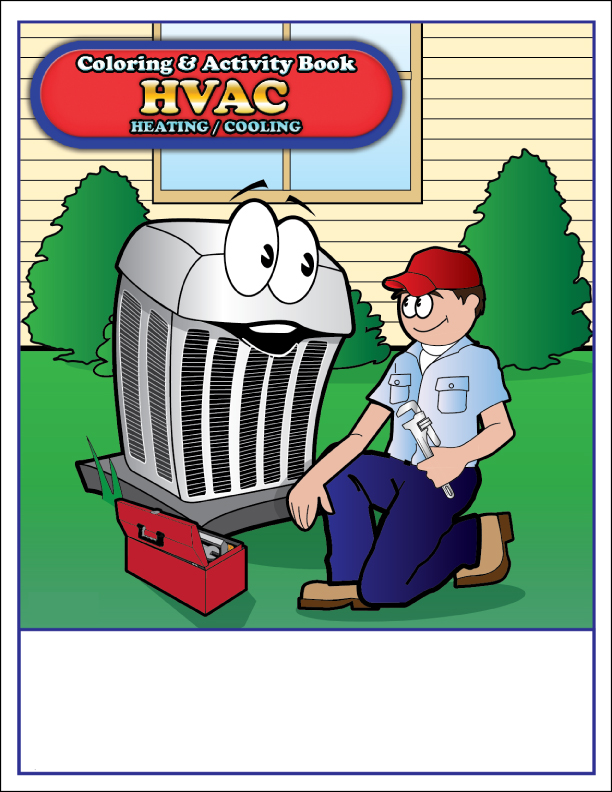 HVAC Imprint Coloring Book