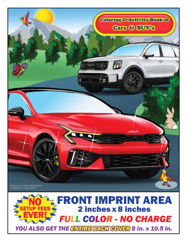 Kia Imprint Coloring and Activity Book