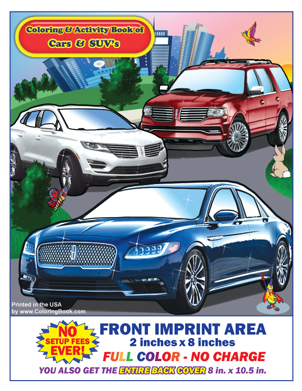 Lincoln Imprint Coloring and Activity Book