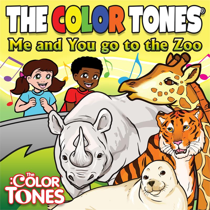 Me and You Go to the Zoo Song by the Color Tones Album Cover