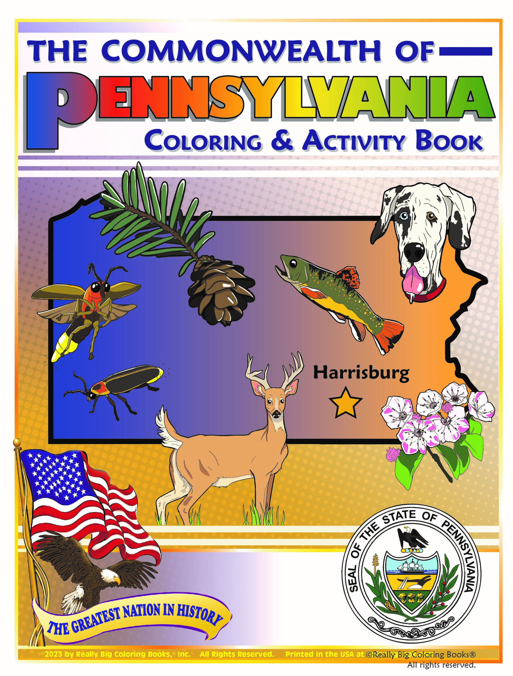 Pennsylvania State Coloring Book