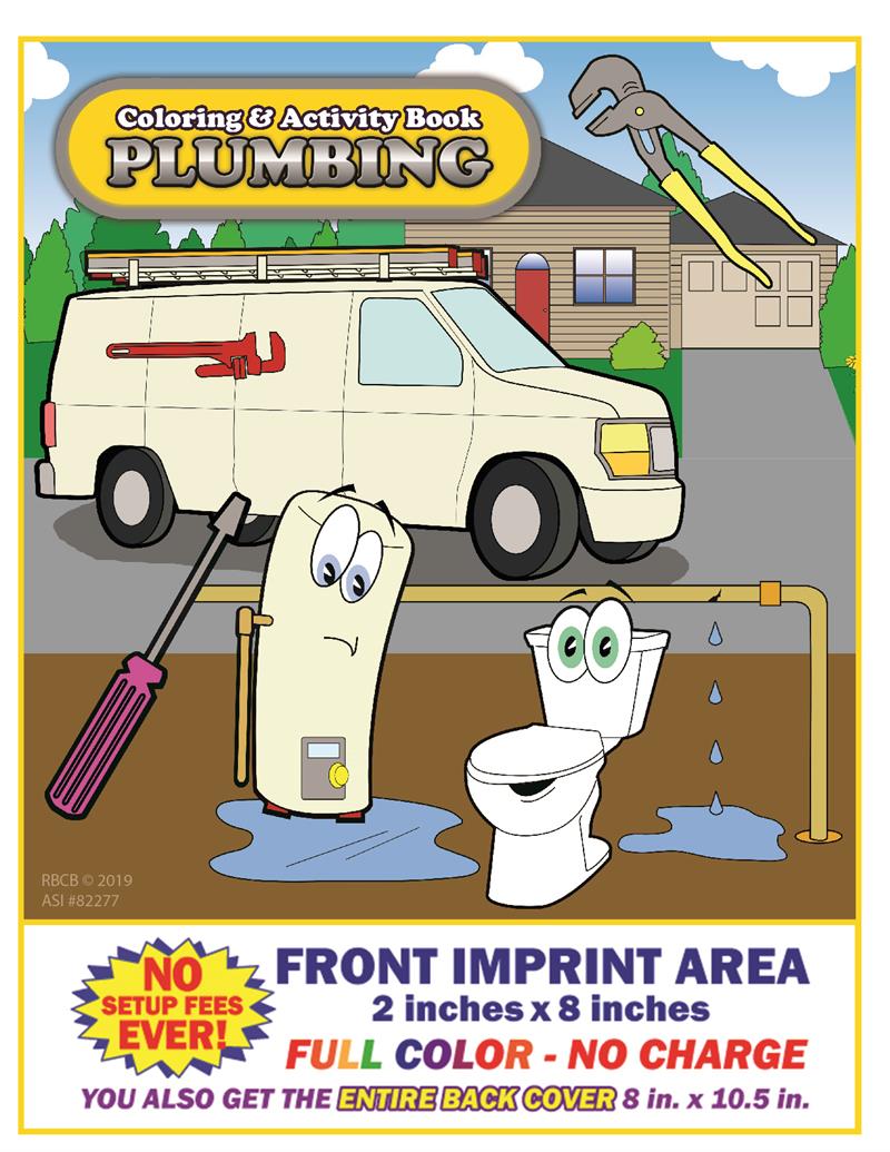 Plumbing Imprint Coloring Book