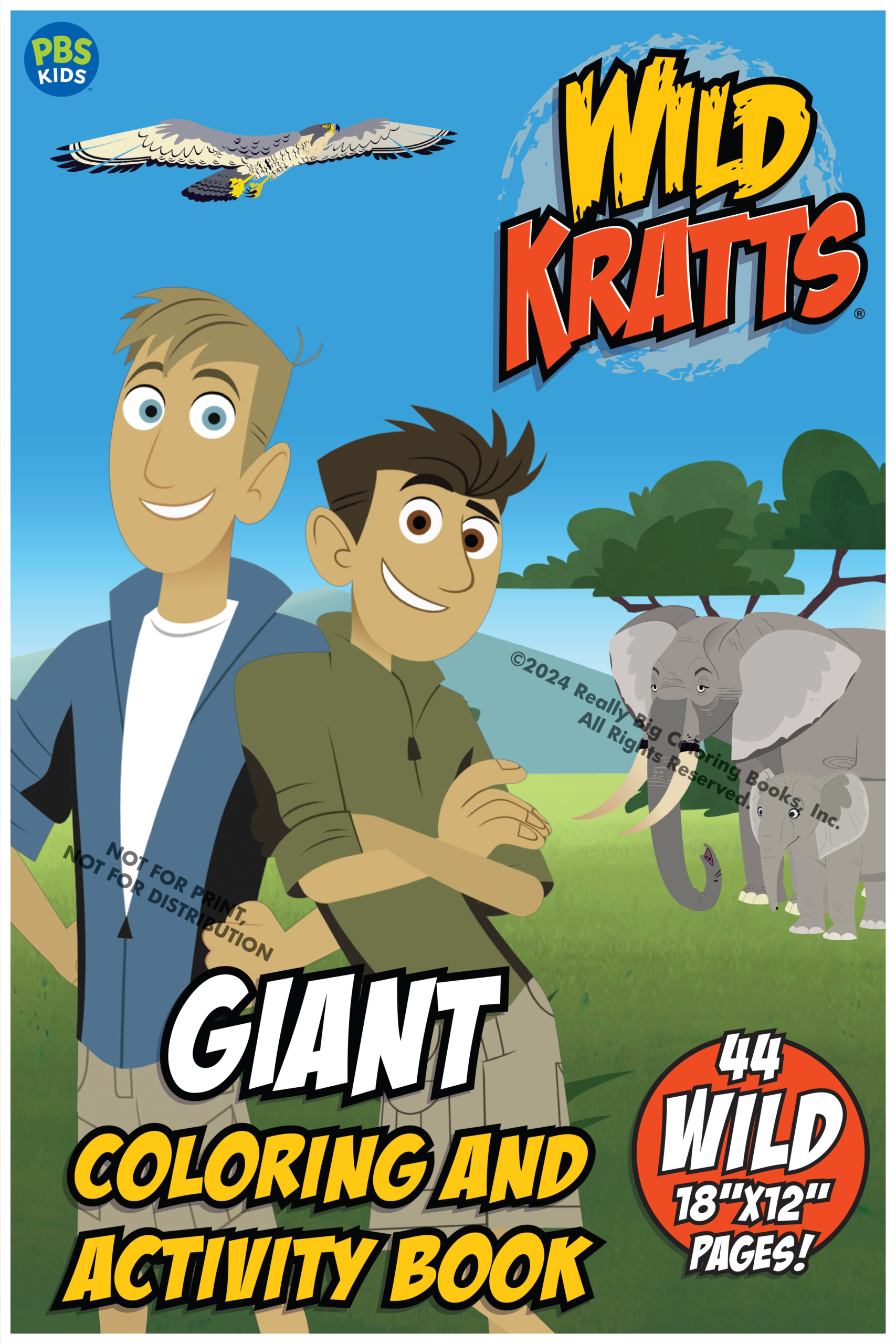 Wild Kratts Coloring Book Official