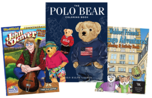 America’s Coloring Book Home Page. Professional Publishing with Personal Service. (314) 695-5168 Coloring Books Custom Books Publisher for retail, wholesale, schools, businesses, groups, churches, organizations. Crayola® Products Wholesaler