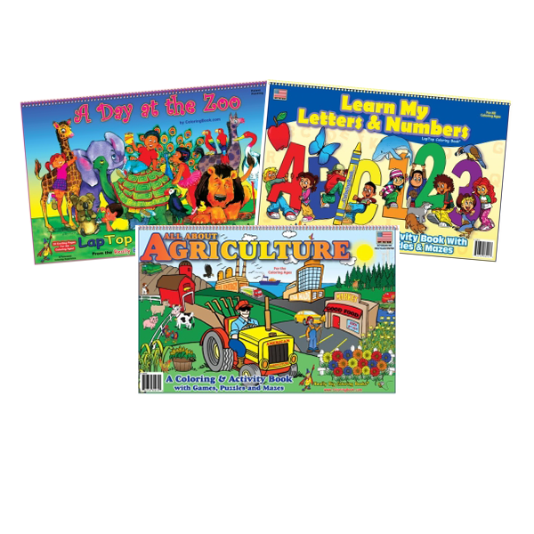 Laptop Coloring Books 17" x 11"