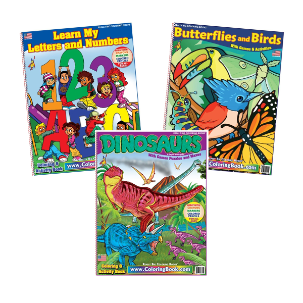 Really Big Coloring Books