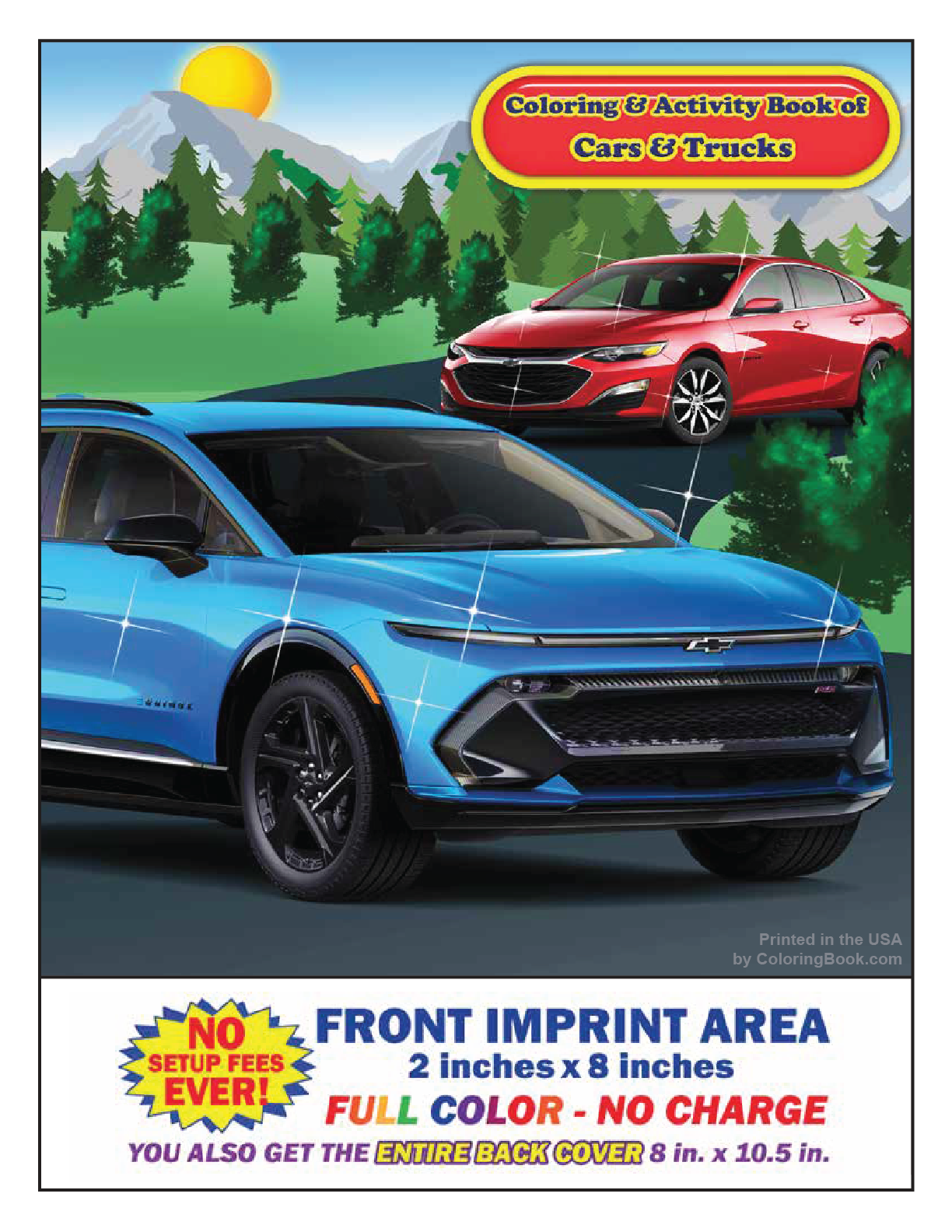Chevrolet Imprint Coloring and Activity Book
