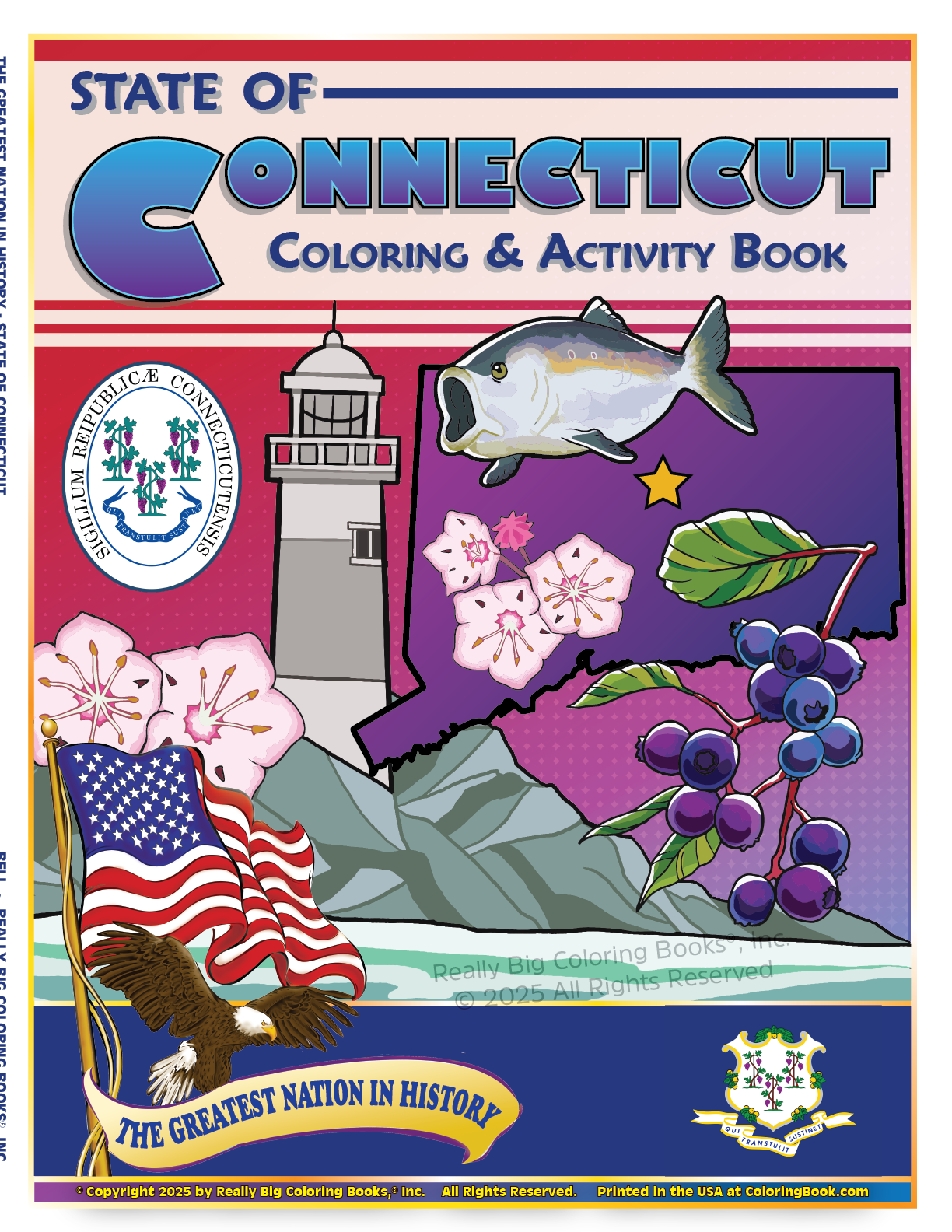 Connecticut State Coloring Book