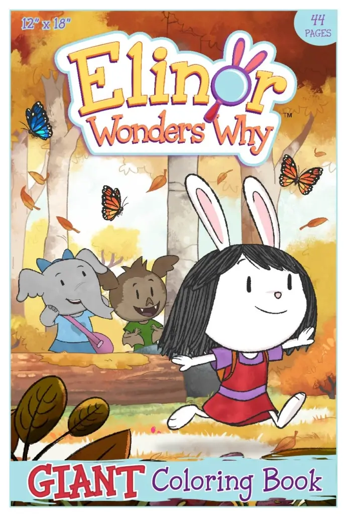 Elinor Wonders Why Giant Coloring Book 12 x 18