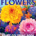 The highest quality Flower Adult Coloring Book on the market.