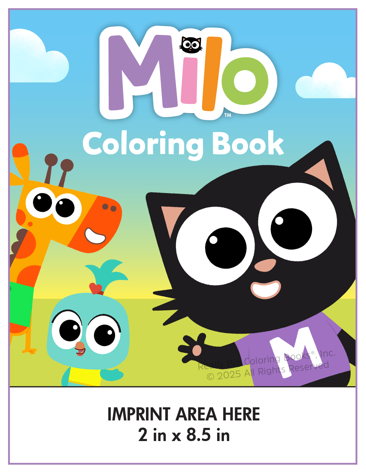Milo Imprint Coloring Book