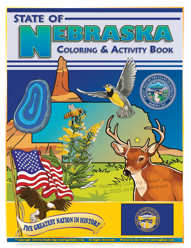 Nebraska State Coloring Book