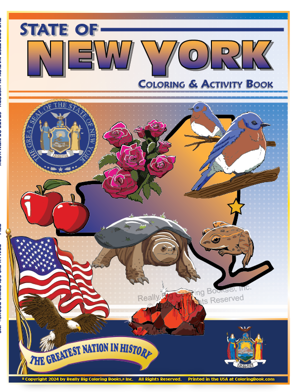 New York State Coloring Book