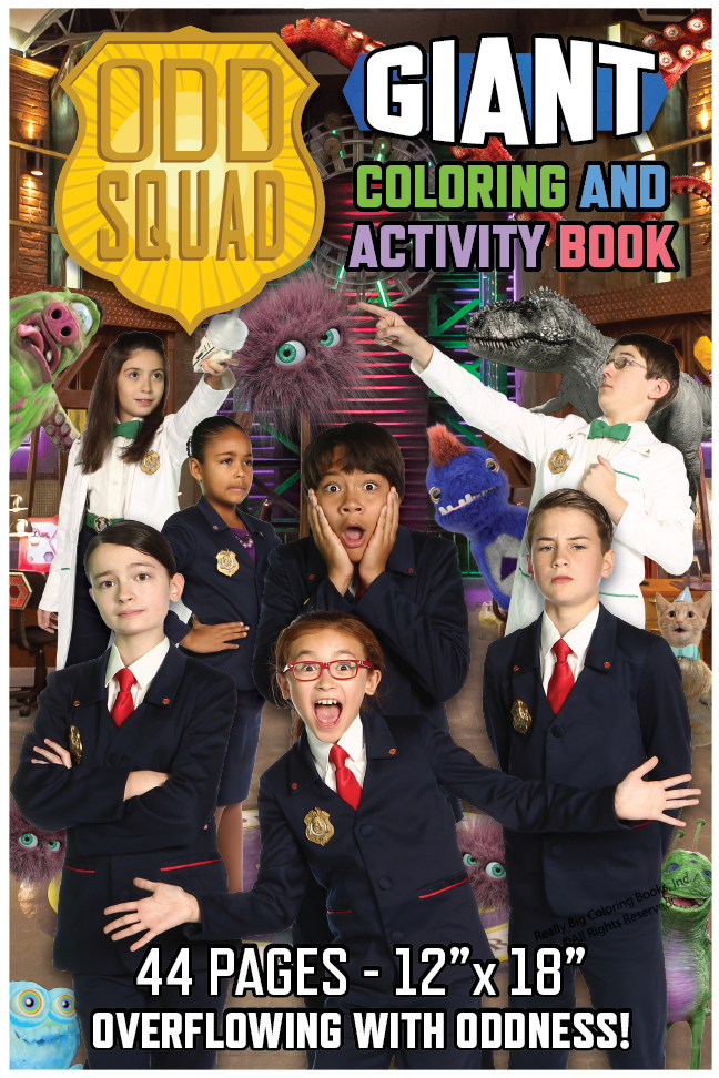 Odd Squad Big Book Front Cover 12 x 18