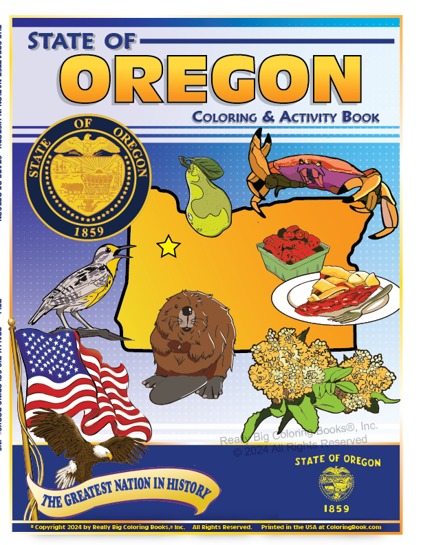 Oregon State Coloring Book
