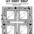Mirror Me: A Coloring Reflection by Sam Haberberger