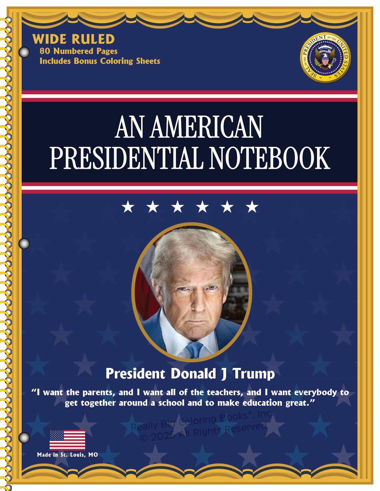 An American Presidential Notebook Trump