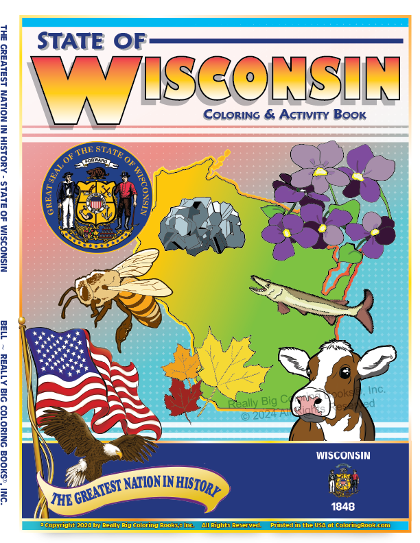 Wisconsin State Coloring Book